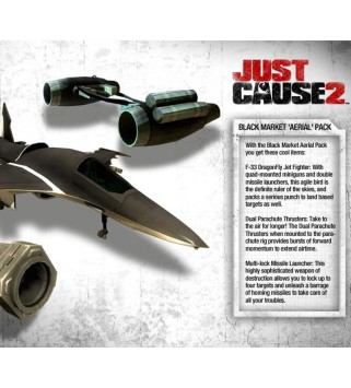 Just Cause 2 - Black Market Aerial Pack DLC Gift Steam Key GLOBAL